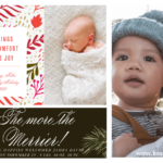 20 Cute Ways to Introduce Your New Baby on Your Christmas Cards