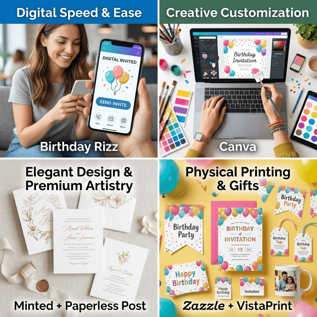 Best Birthday Invitation Sites