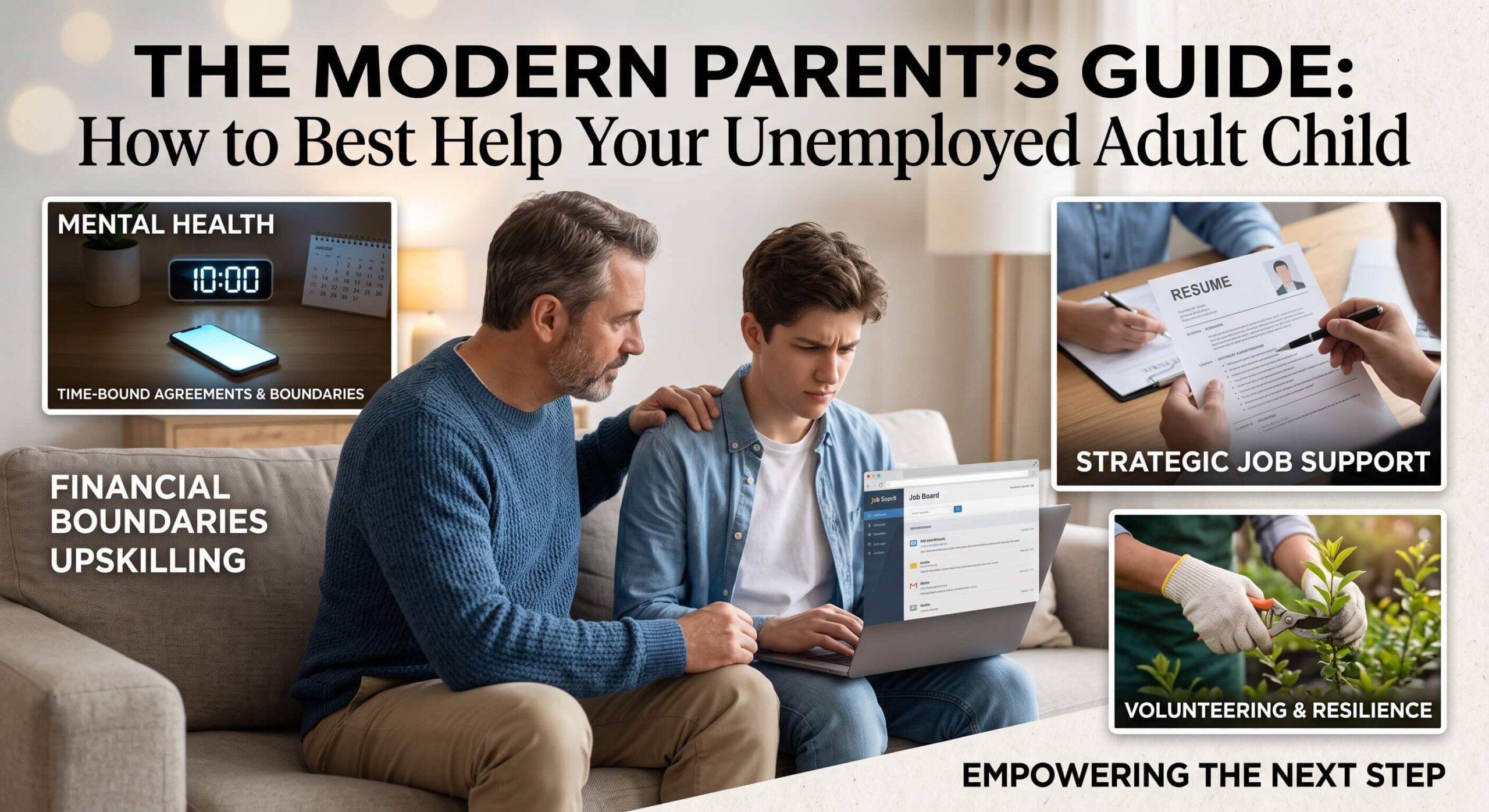 The Modern Parent’s Guide: How to Best Help Your Unemployed Adult Child